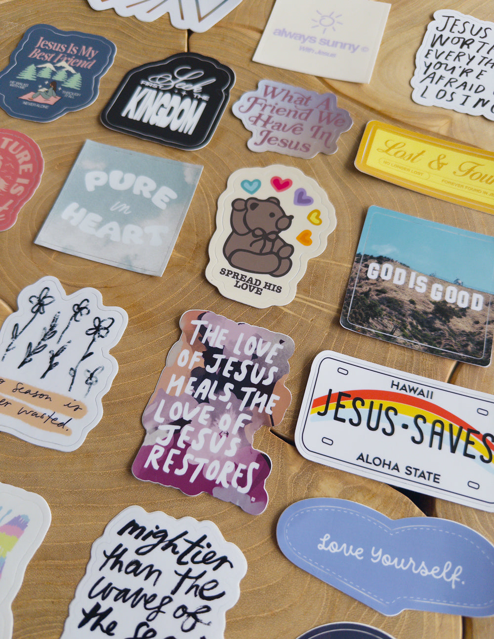 Elevated Faith 10 Random Stickers - AVBL MRKT (1)