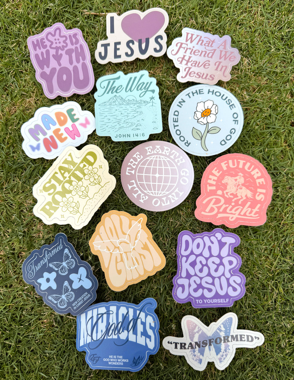 Elevated Faith 10 Random Stickers - AVBL MRKT (3)