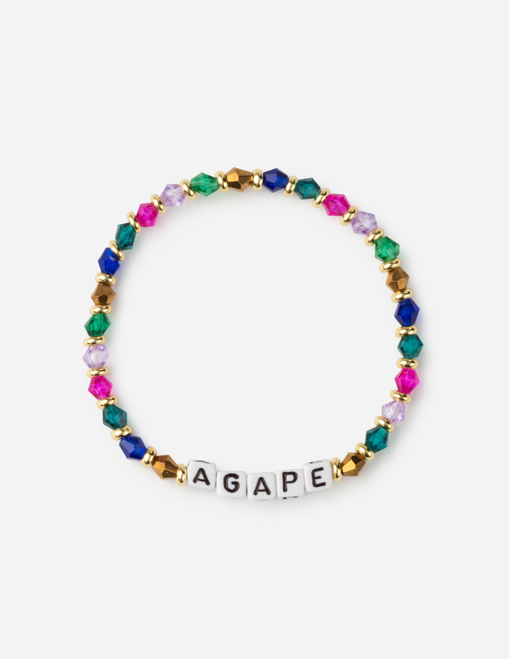 Elevated Faith Agape Letter Bracelet - AVBL MRKT (1)