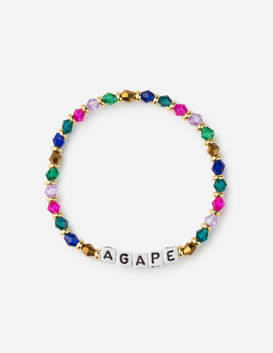 Elevated Faith Agape Letter Bracelet - AVBL MRKT (1)