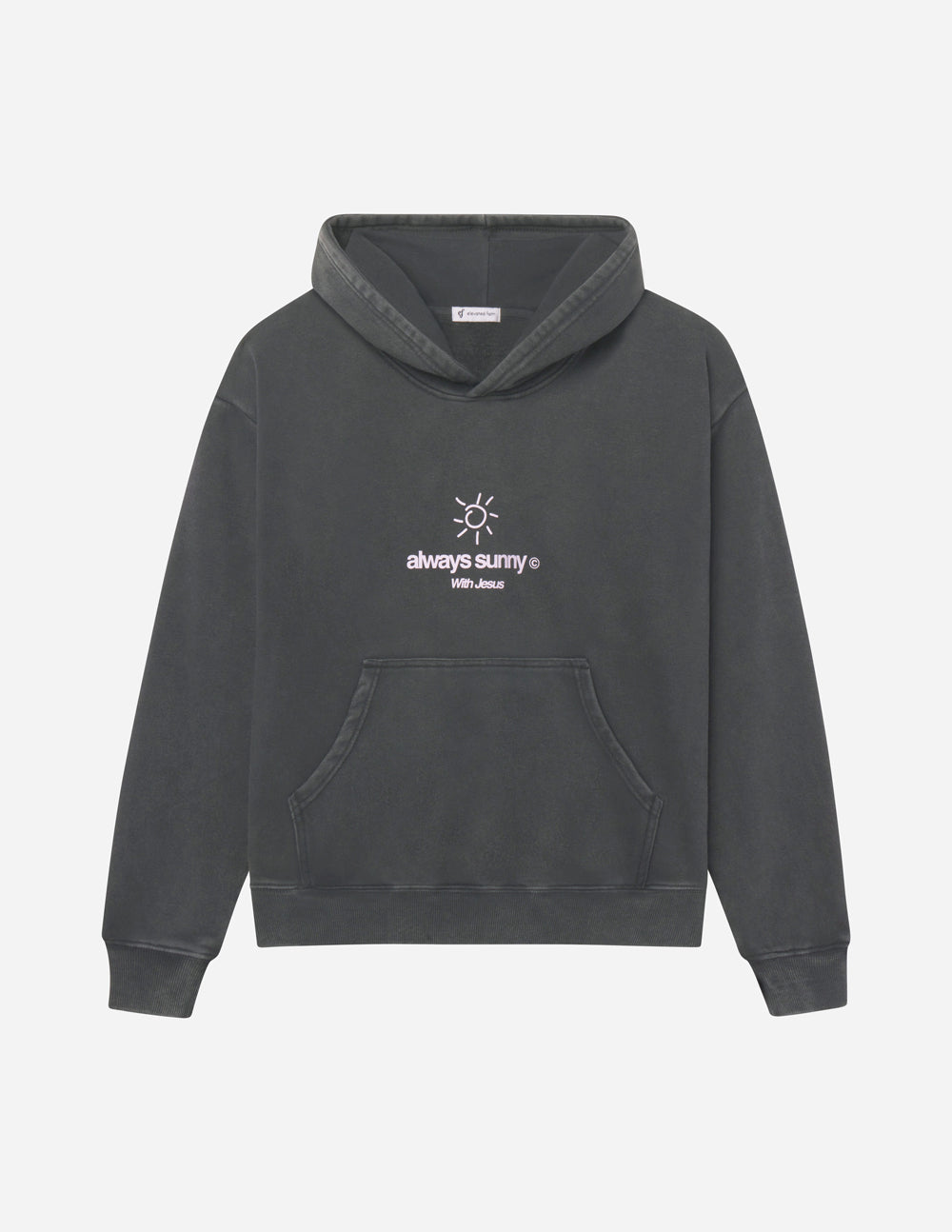 Elevated Faith Always Sunny With Jesus Unisex Hoodie - AVBL MRKT (10)