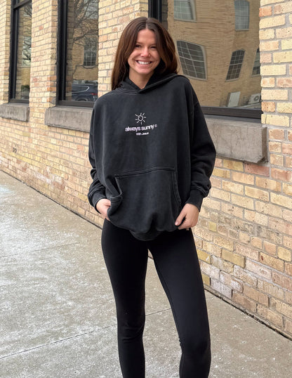 Elevated Faith Always Sunny With Jesus Unisex Hoodie - AVBL MRKT (9)