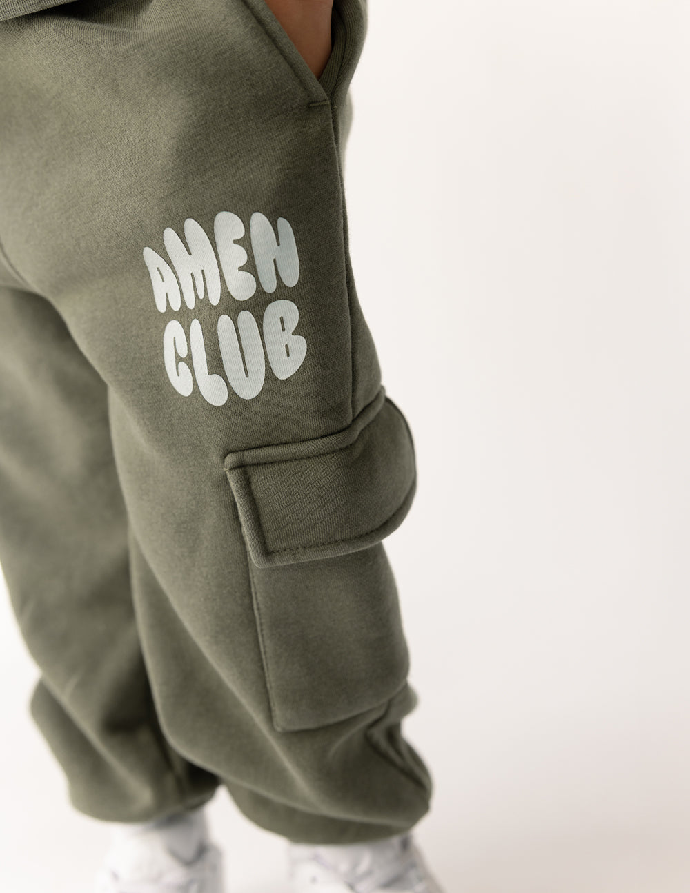 Elevated Faith Amen Club Kids Cargo Sweatpant - AVBL MRKT (3)