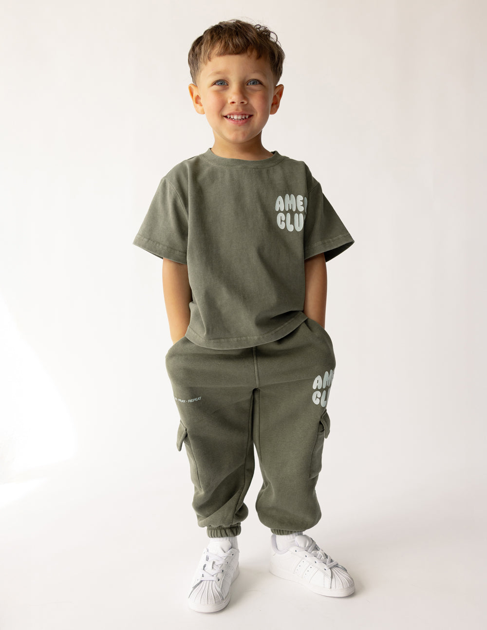 Elevated Faith Amen Club Kids Cargo Sweatpant - AVBL MRKT (4)