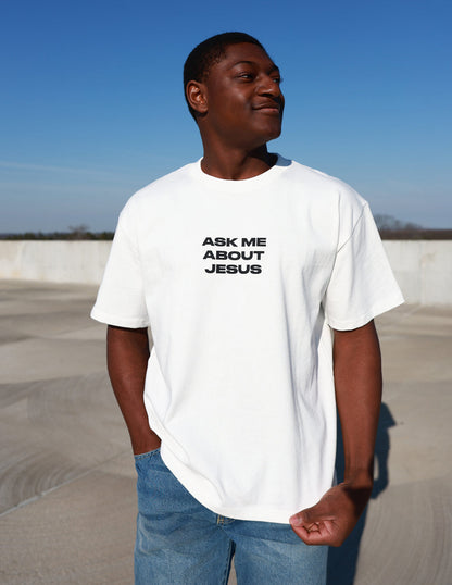 Elevated Faith Ask Me About Jesus Heavyweight Tee - AVBL MRKT (1)
