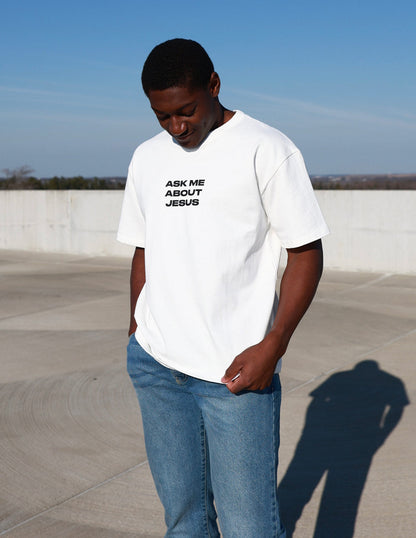 Elevated Faith Ask Me About Jesus Heavyweight Tee - AVBL MRKT (5)