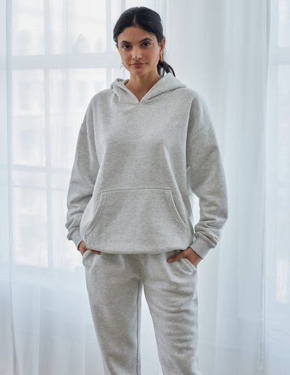 Elevated Faith Basics Cloud Grey Unisex Hoodie - AVBL MRKT (1)