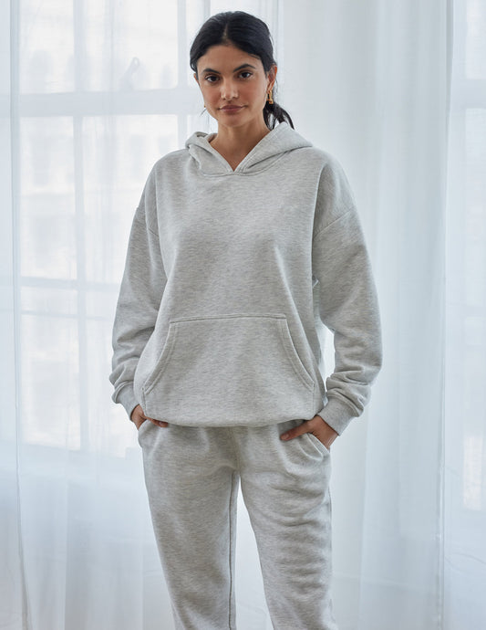 Elevated Faith Basics Cloud Grey Unisex Hoodie - AVBL MRKT (1)
