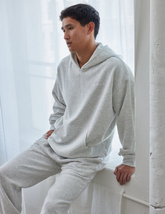 Elevated Faith Basics Cloud Grey Unisex Hoodie - AVBL MRKT (1)