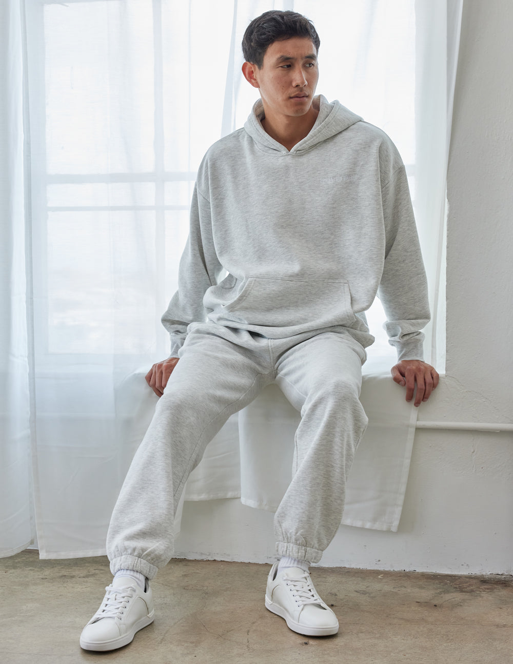 Elevated Faith Basics Cloud Grey Unisex Hoodie - AVBL MRKT (2)