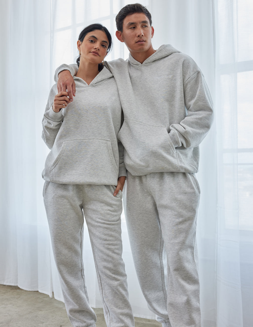 Elevated Faith Basics Cloud Grey Unisex Hoodie - AVBL MRKT (3)