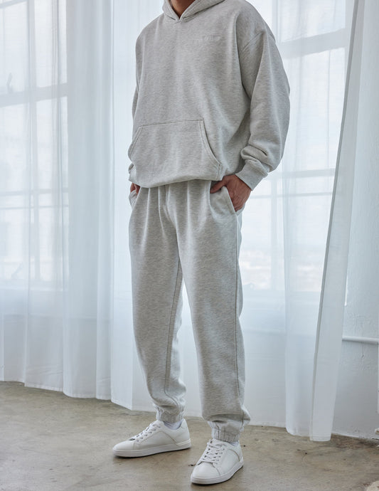 Elevated Faith Basics Cloud Grey Unisex Sweatpant - AVBL MRKT (1)