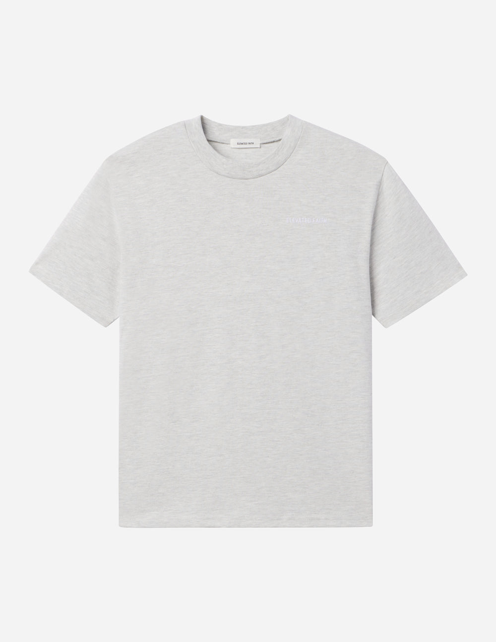 Elevated Faith Basics Cloud Grey Unisex Tee - AVBL MRKT (4)