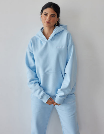 Elevated Faith Basics Dream Blue Unisex Hoodie - AVBL MRKT (1)