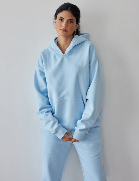 Elevated Faith Basics Dream Blue Unisex Hoodie - AVBL MRKT (1)