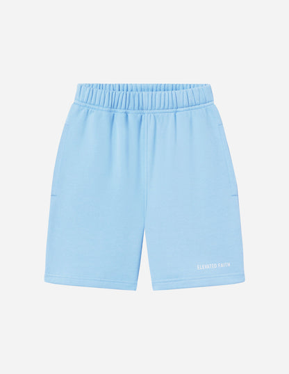 Elevated Faith Basics Lake Blue Women's Short - AVBL MRKT (1)