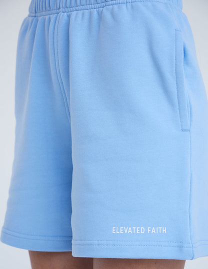 Elevated Faith Basics Lake Blue Women's Short - AVBL MRKT (5)
