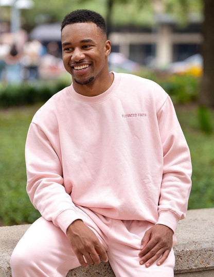 Elevated Faith Basics Lotus Unisex Crewneck - AVBL MRKT (5)