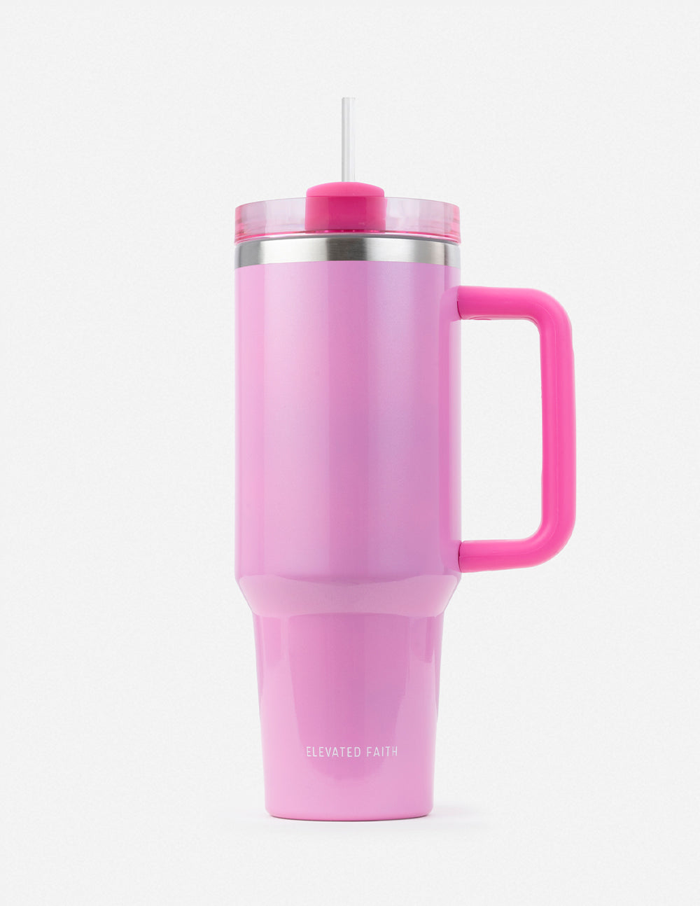Elevated Faith Basics Pink 40 oz Tumbler - AVBL MRKT (1)