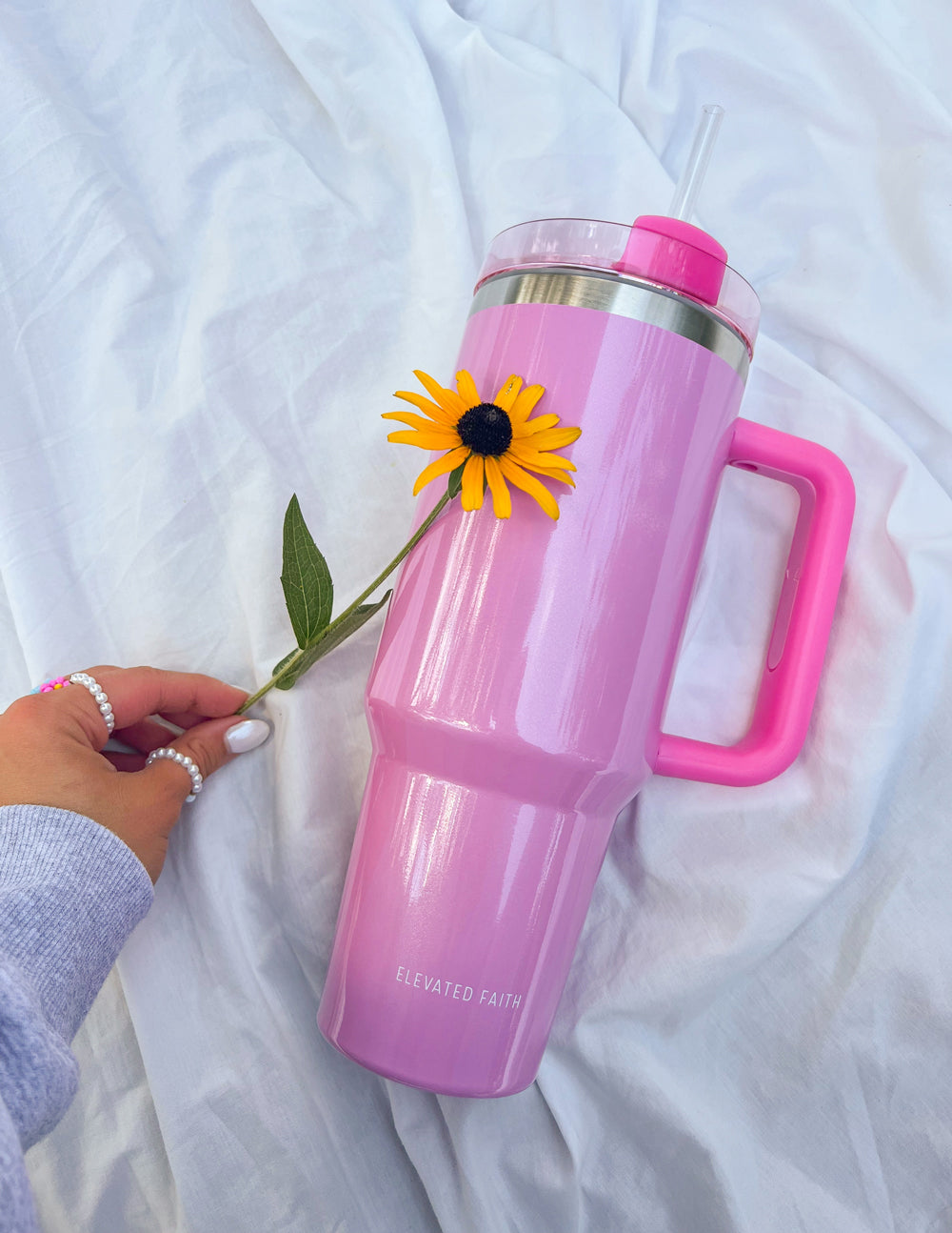 Elevated Faith Basics Pink 40 oz Tumbler - AVBL MRKT (2)