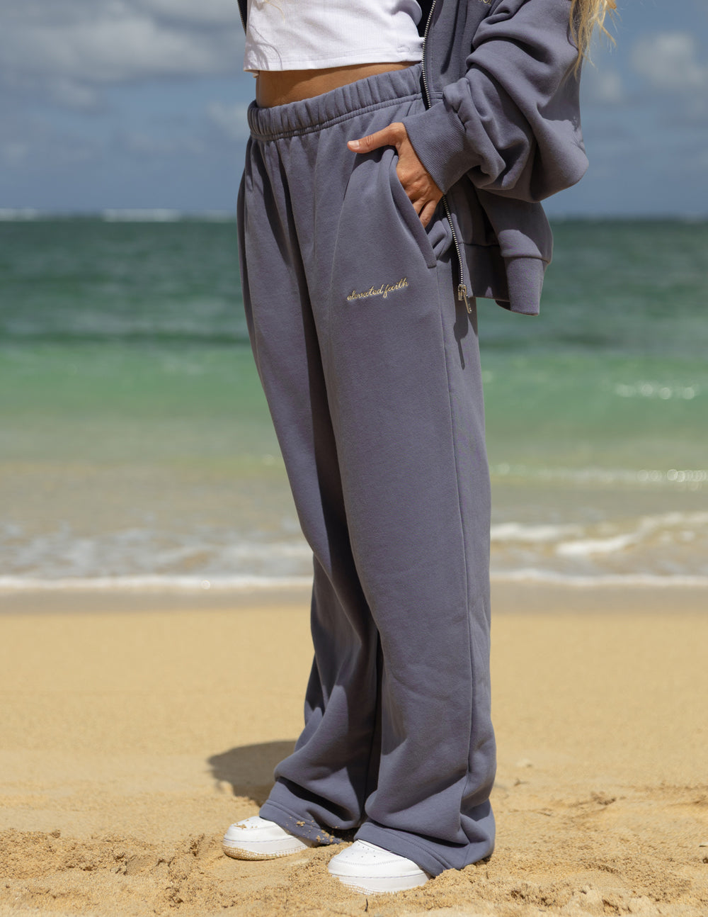 Elevated Faith Basics Plum Wide Leg Sweatpant - AVBL MRKT (4)