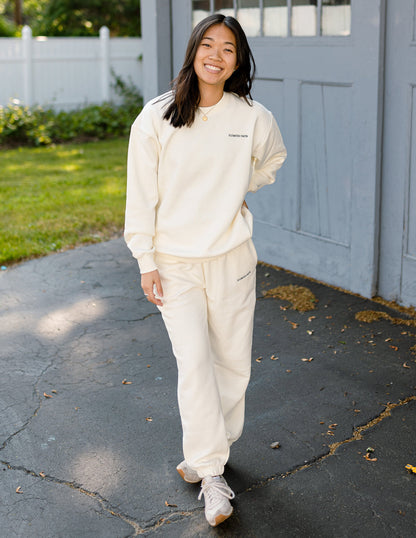 Elevated Faith Basics White Sand Unisex Sweatpant - AVBL MRKT (4)