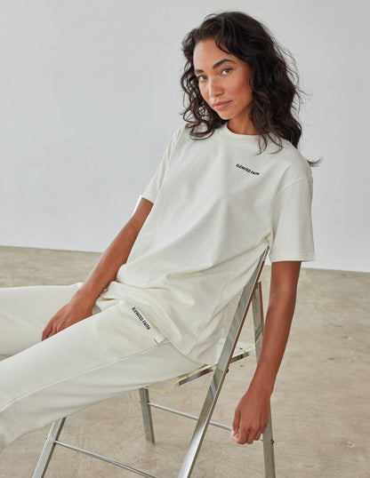 Elevated Faith Basics White Sand Unisex Tee - AVBL MRKT (1)