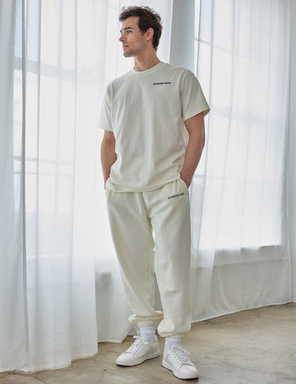 Elevated Faith Basics White Sand Unisex Tee - AVBL MRKT (2)
