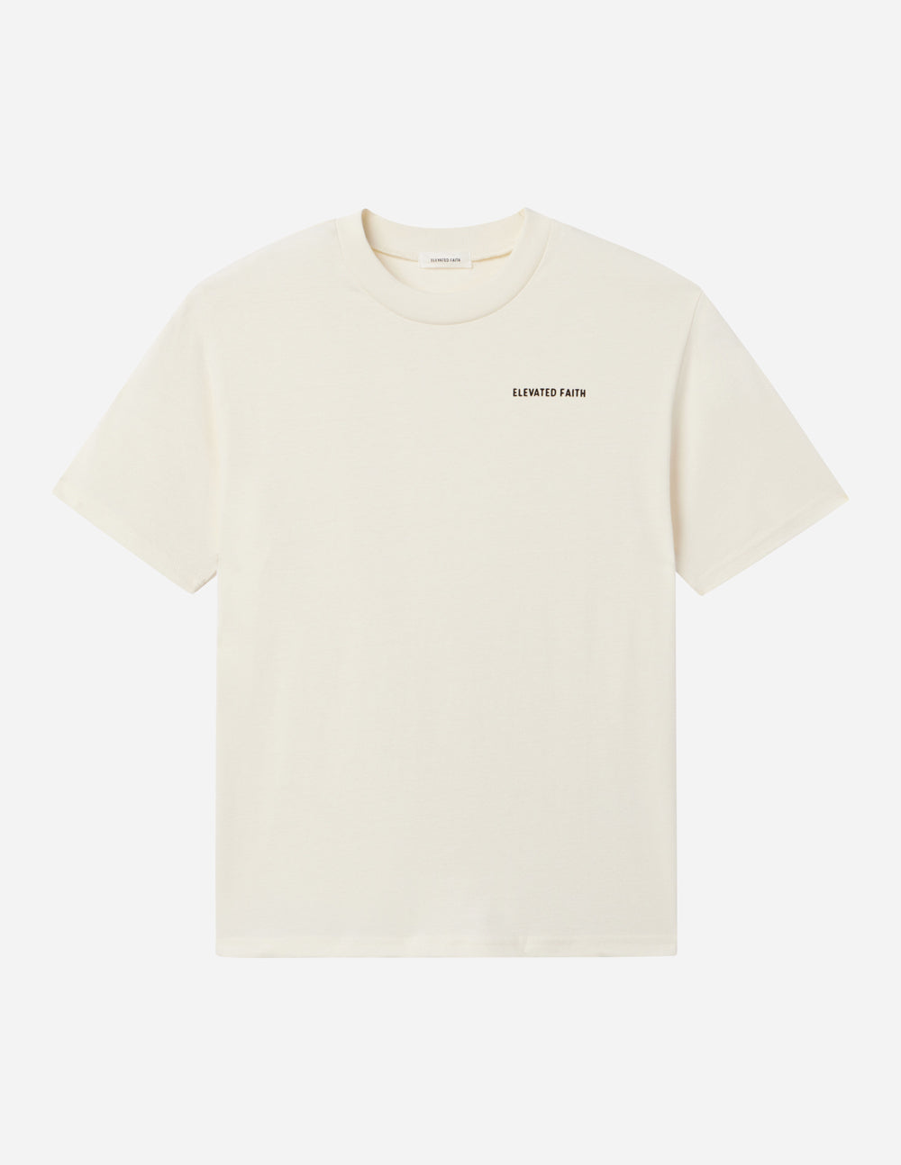 Elevated Faith Basics White Sand Unisex Tee - AVBL MRKT (6)