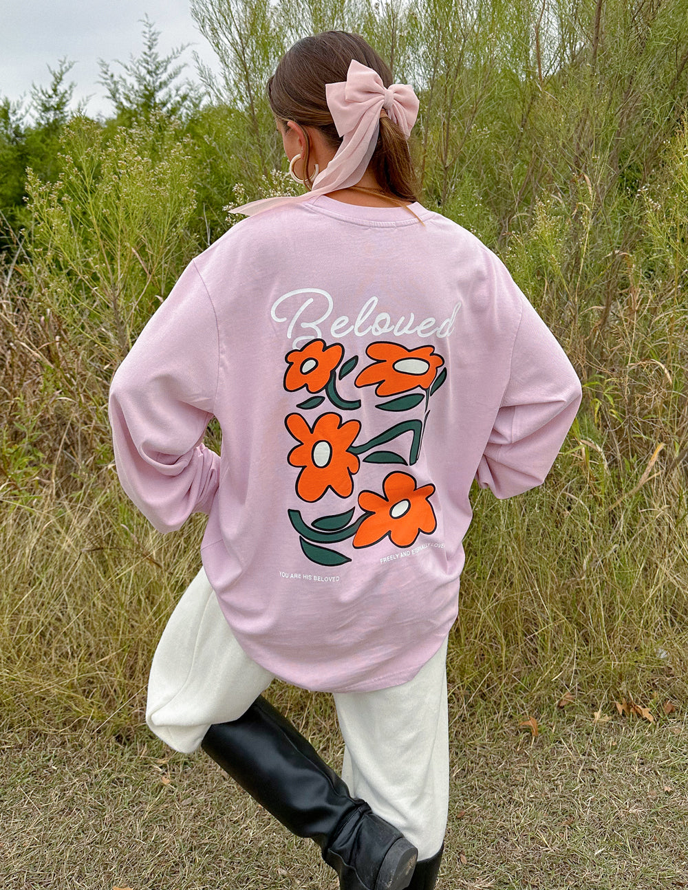 Elevated Faith Beloved LS Unisex Tee - AVBL MRKT (10)