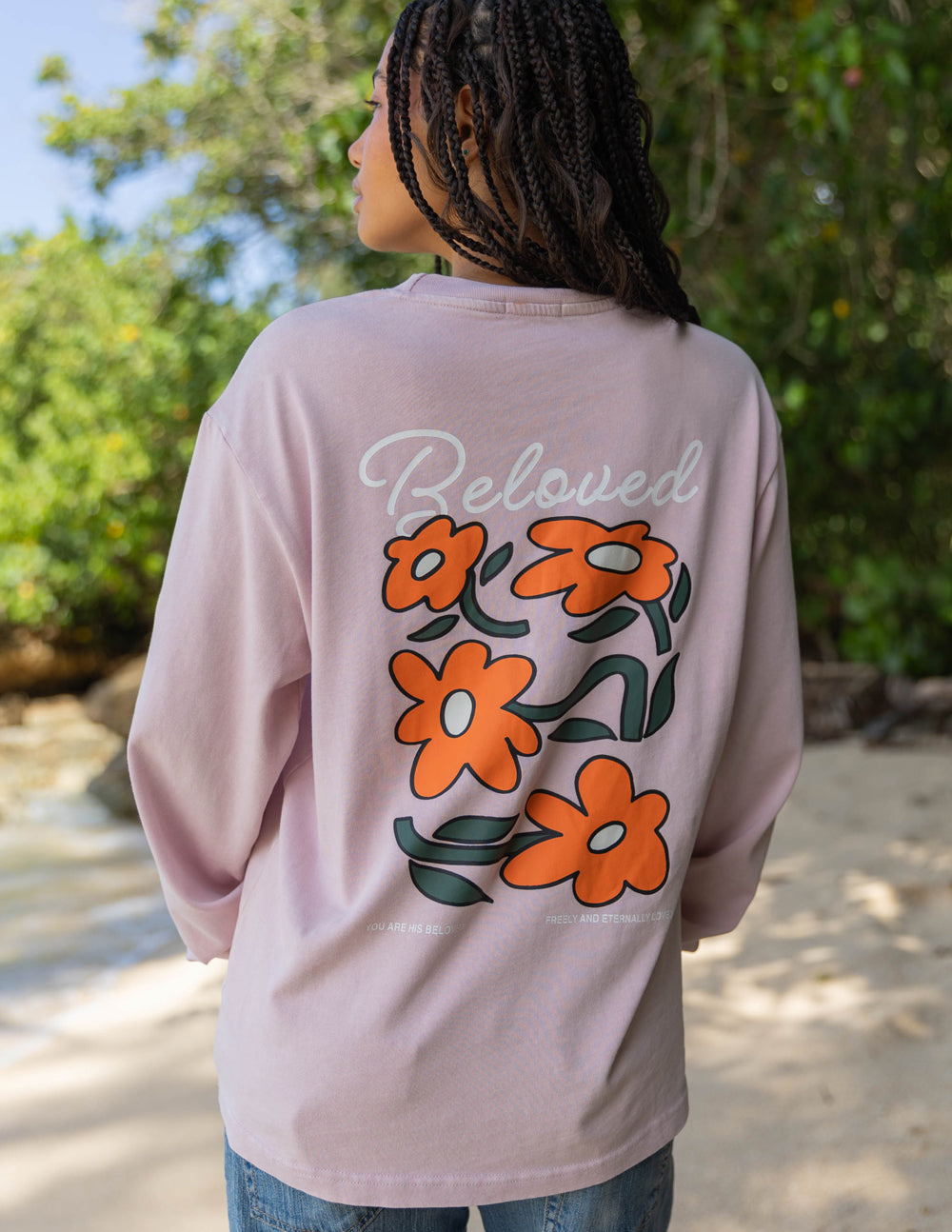 Elevated Faith Beloved LS Unisex Tee - AVBL MRKT (4)
