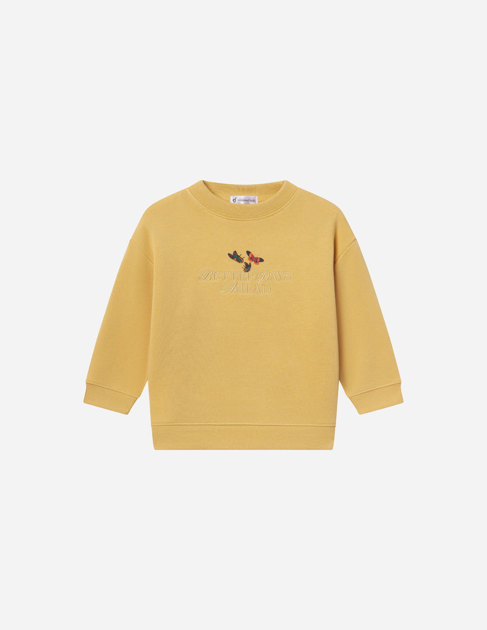 Elevated Faith Better Days Butterfly Kids Crewneck - AVBL MRKT (1)