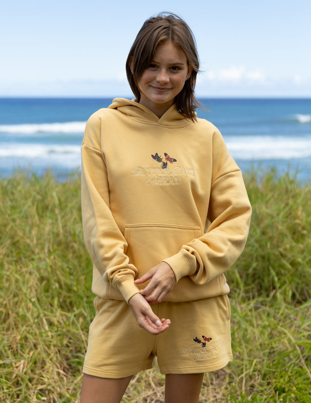Elevated Faith Better Days Butterfly Unisex Hoodie - AVBL MRKT (4)