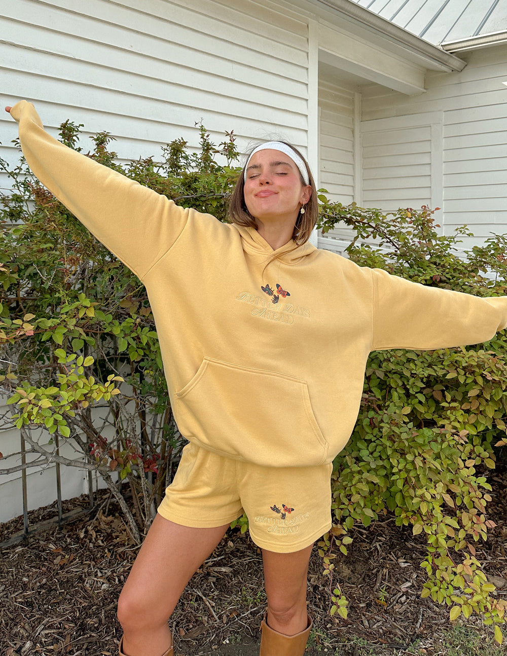 Elevated Faith Better Days Butterfly Unisex Hoodie - AVBL MRKT (6)