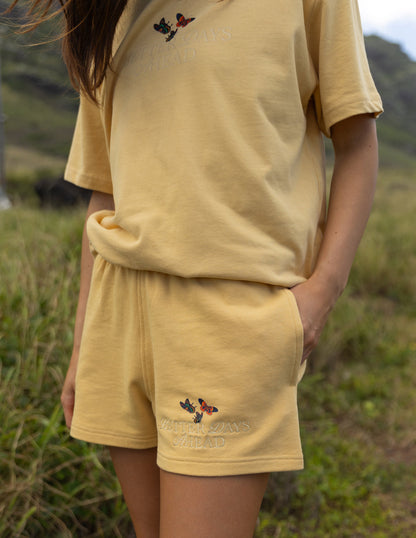 Elevated Faith Better Days Butterfly Unisex Short - AVBL MRKT (2)