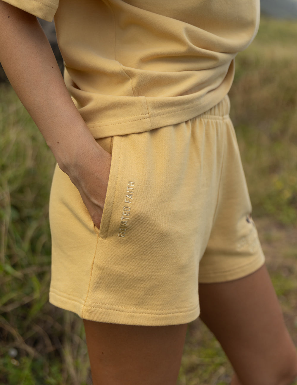 Elevated Faith Better Days Butterfly Unisex Short - AVBL MRKT (3)