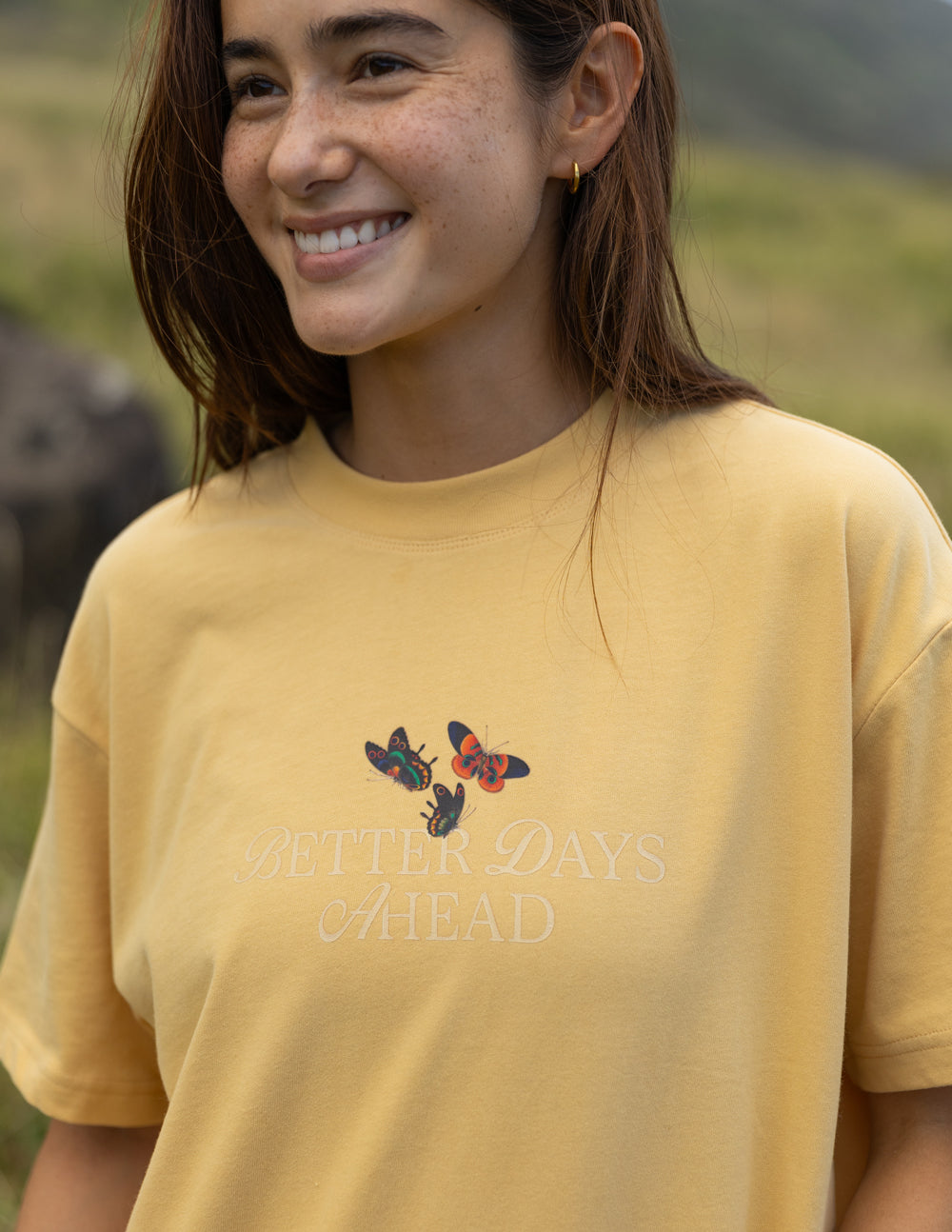 Elevated Faith Better Days Butterfly Unisex Tee - AVBL MRKT (2)