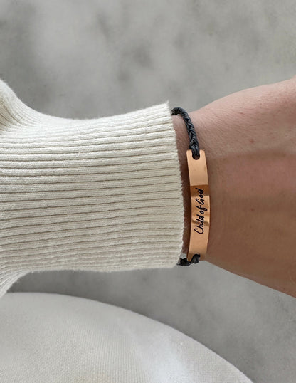 Elevated Faith Black Child of God Bracelet - AVBL MRKT (2)