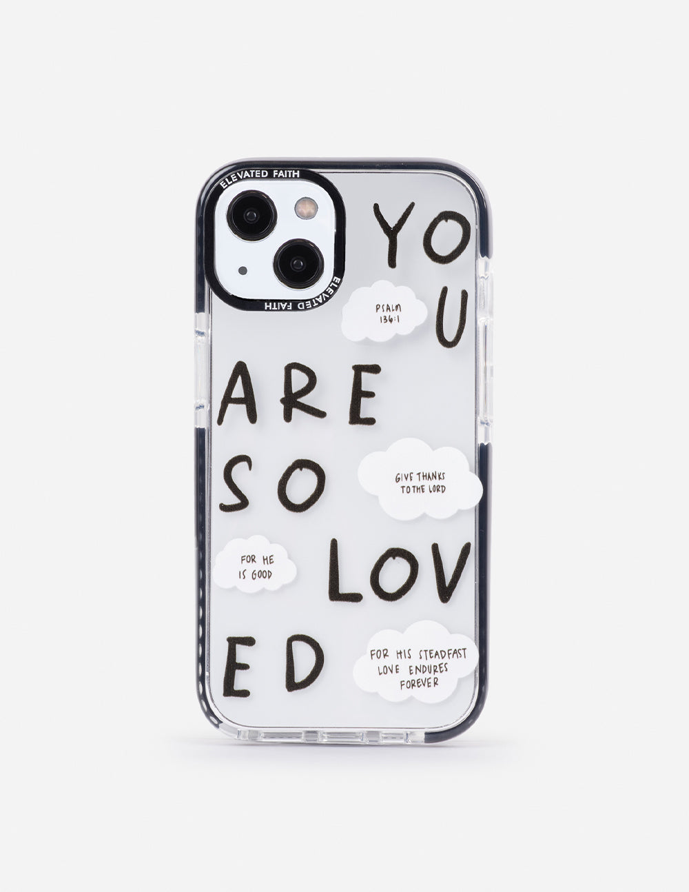 Elevated Faith Black You Are So Loved Phone Case - AVBL MRKT (1)