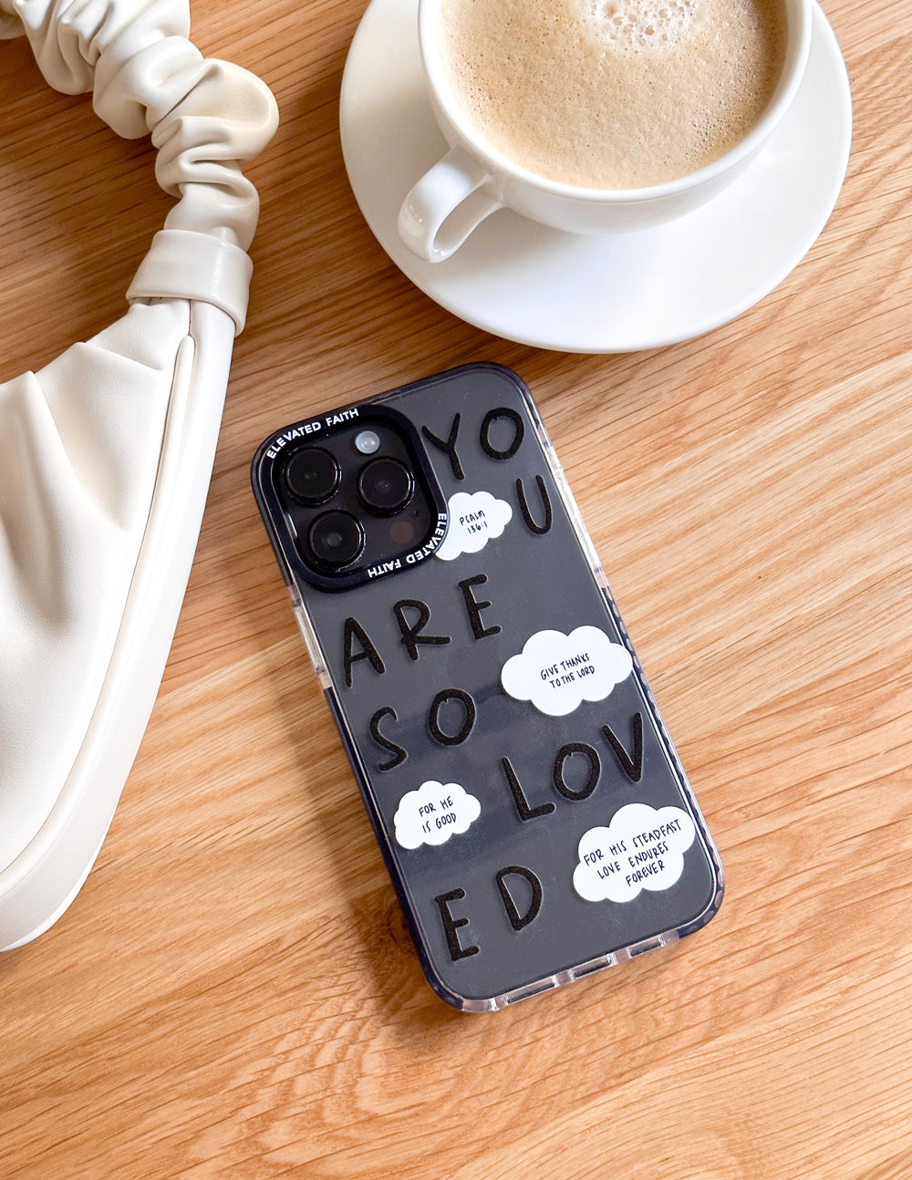 Elevated Faith Black You Are So Loved Phone Case - AVBL MRKT (3)