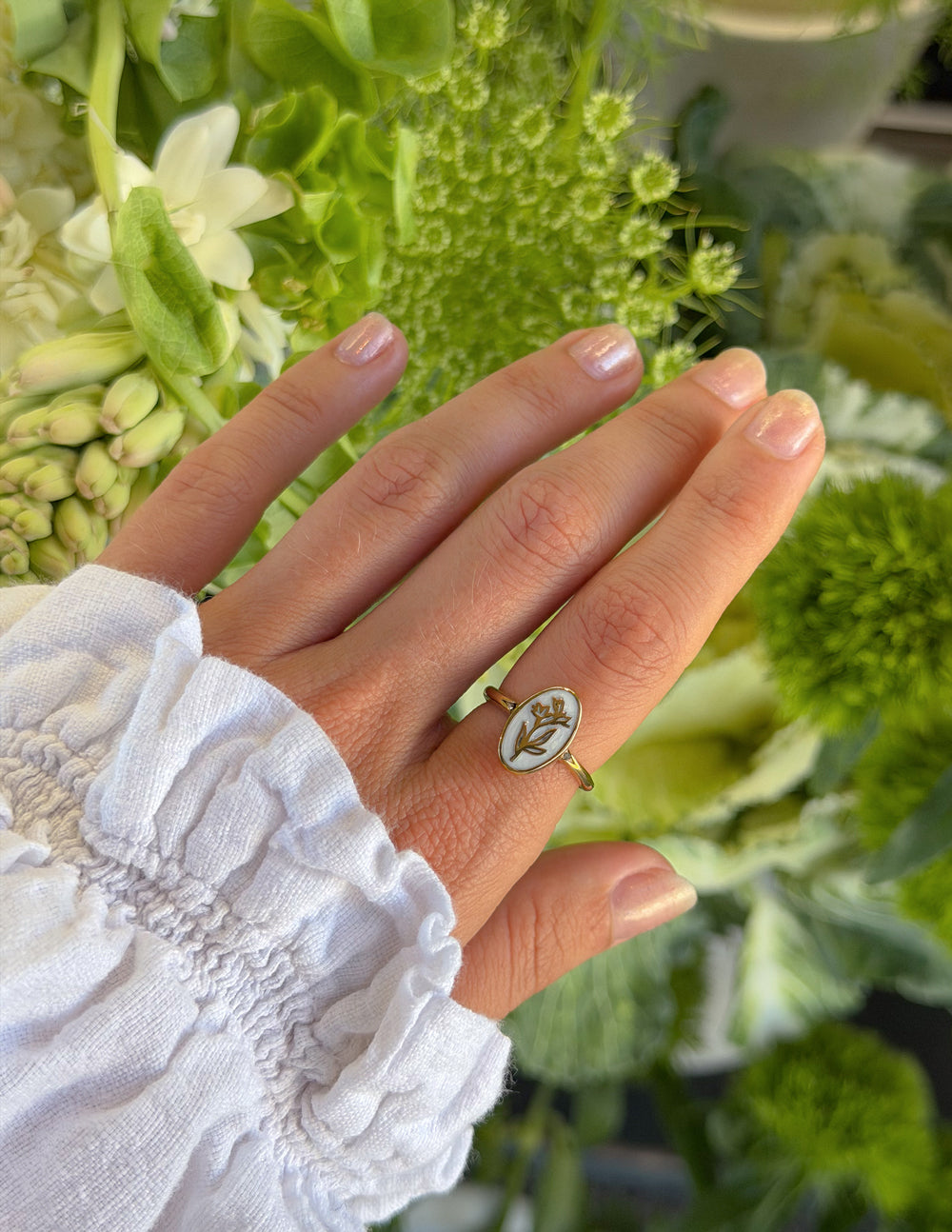 Elevated Faith Bloom Again Enamel Ring - AVBL MRKT (6)