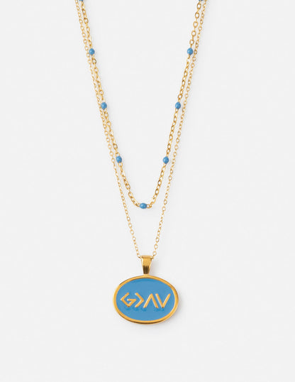 Elevated Faith Blue Highs and Lows Necklace Set - AVBL MRKT (1)