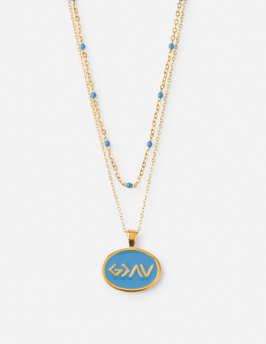 Elevated Faith Blue Highs and Lows Necklace Set - AVBL MRKT (1)