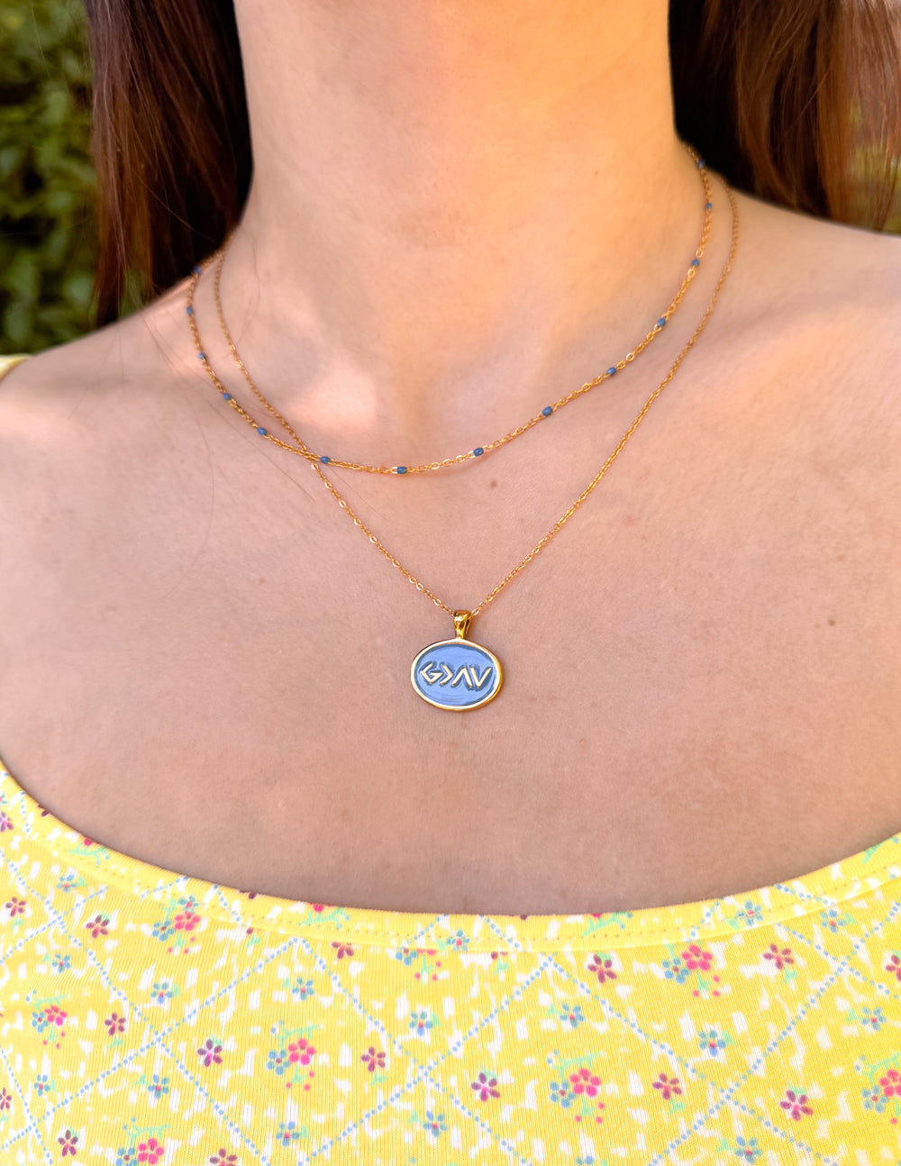 Elevated Faith Blue Highs and Lows Necklace Set - AVBL MRKT (2)