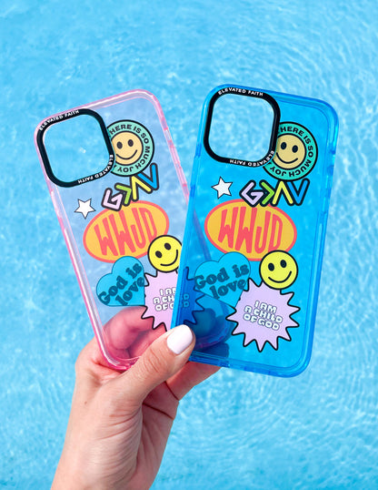 Elevated Faith Blue Sticker Collage Phone Case - AVBL MRKT (4)
