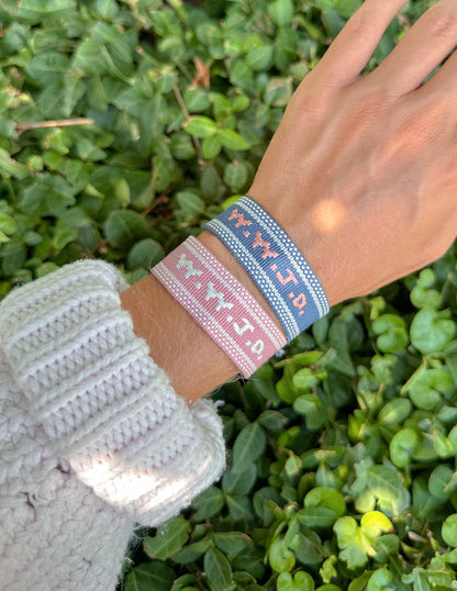 Elevated Faith Blue WWJD Embroidered Bracelet - AVBL MRKT (5)