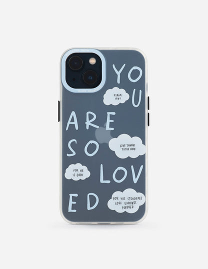 Elevated Faith Blue You Are So Loved Frosted Phone Case - AVBL MRKT (1)