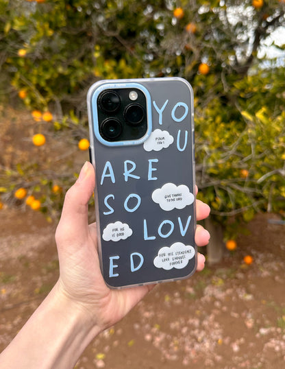 Elevated Faith Blue You Are So Loved Frosted Phone Case - AVBL MRKT (3)