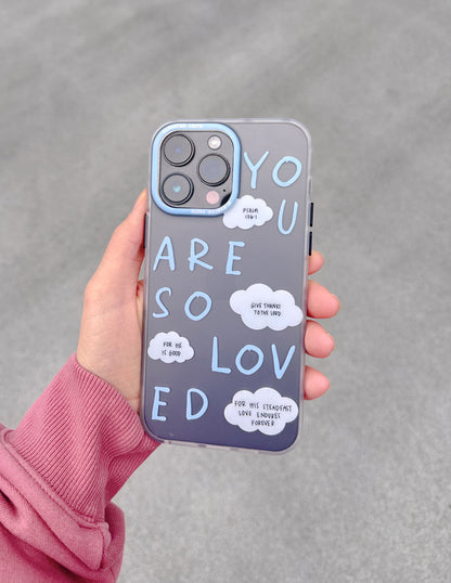 Elevated Faith Blue You Are So Loved Frosted Phone Case - AVBL MRKT (6)