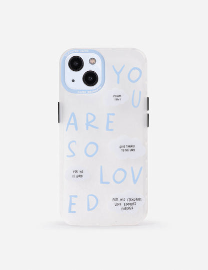 Elevated Faith Blue You Are So Loved Frosted Phone Case - AVBL MRKT (7)